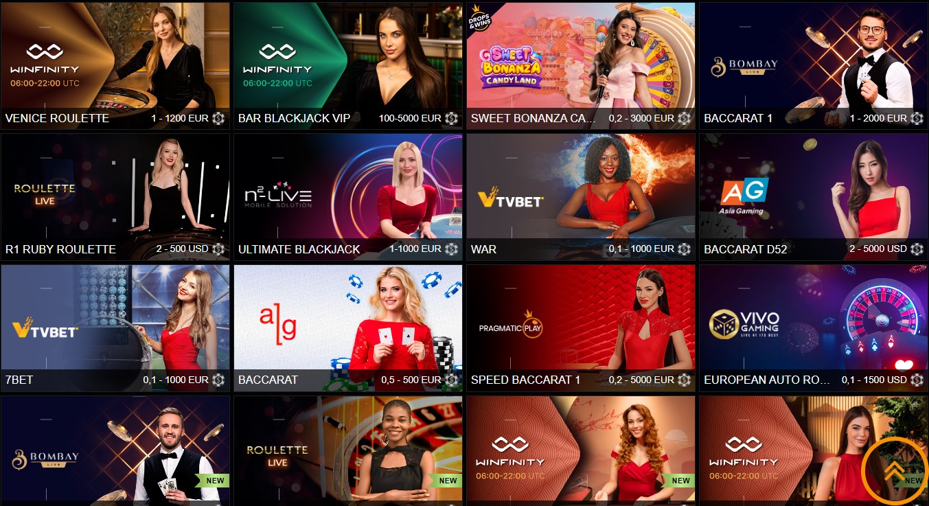 Paripesa GHANA live casino